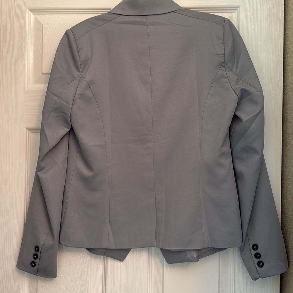 Blue gray blazer - Picture 2 of 2